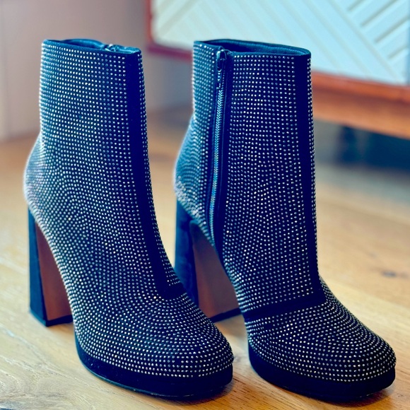 ASOS Embellished platform boots - Size US 9/ UK 7 - Picture 5 of 9